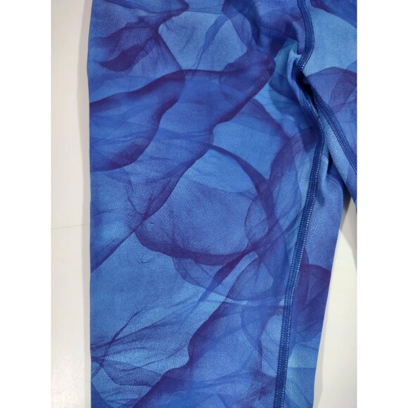 Worn Once! Lululemon Wunder Under Pant Leggings Midnight Tulle Blue Sz 6 Rare - Picture 3 of 6